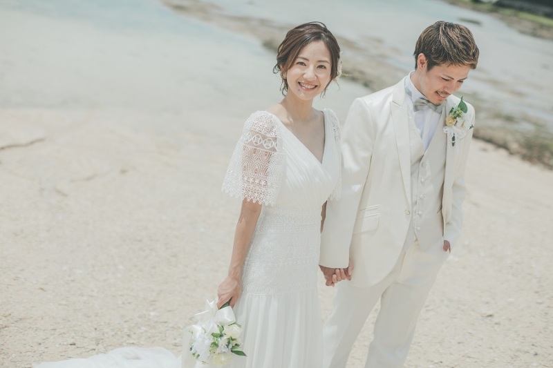 ご新婦様のドレスはスレンダードレス♡