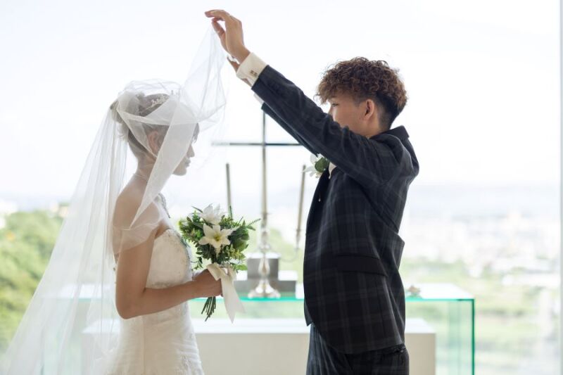 挙式風に進めます♪