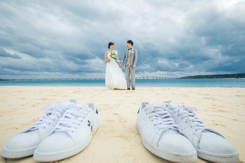 続いて、ビーチ撮影スタート☆