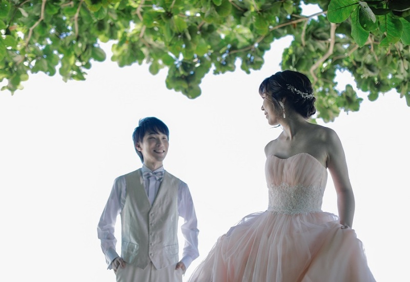 続いてビーチで撮影中♪