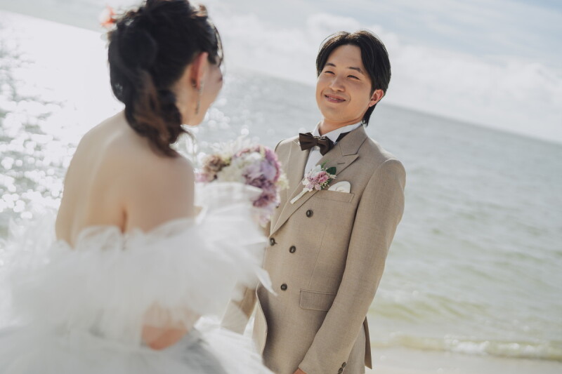 タキシードのご紹介☆おふたりらしいナチュラル感!