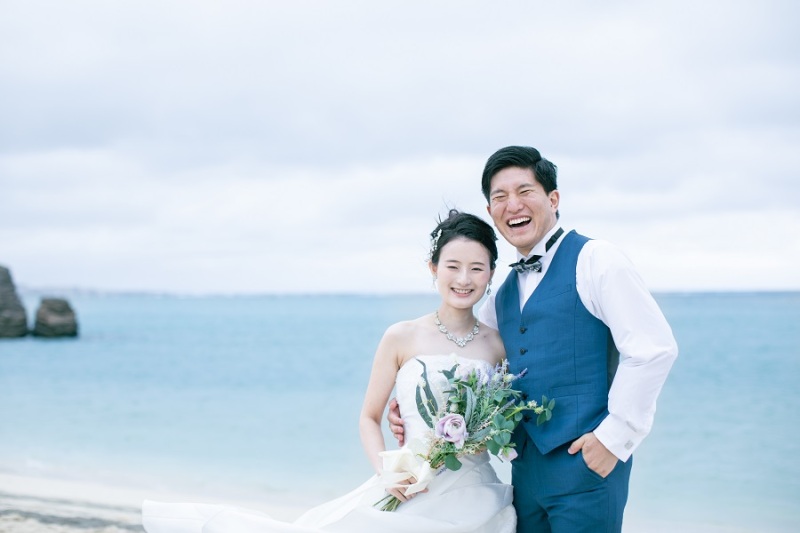 続いて、ビーチでの撮影スタートです☆