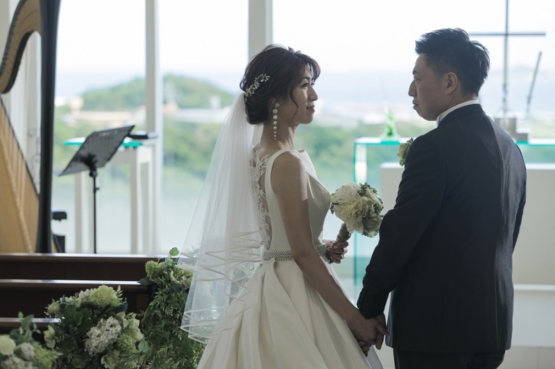 つづいて、チャペルでの撮影スタートです☆