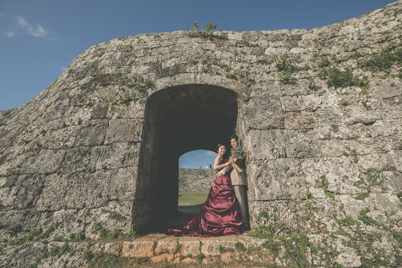 座喜味城跡はとても広いですよ~