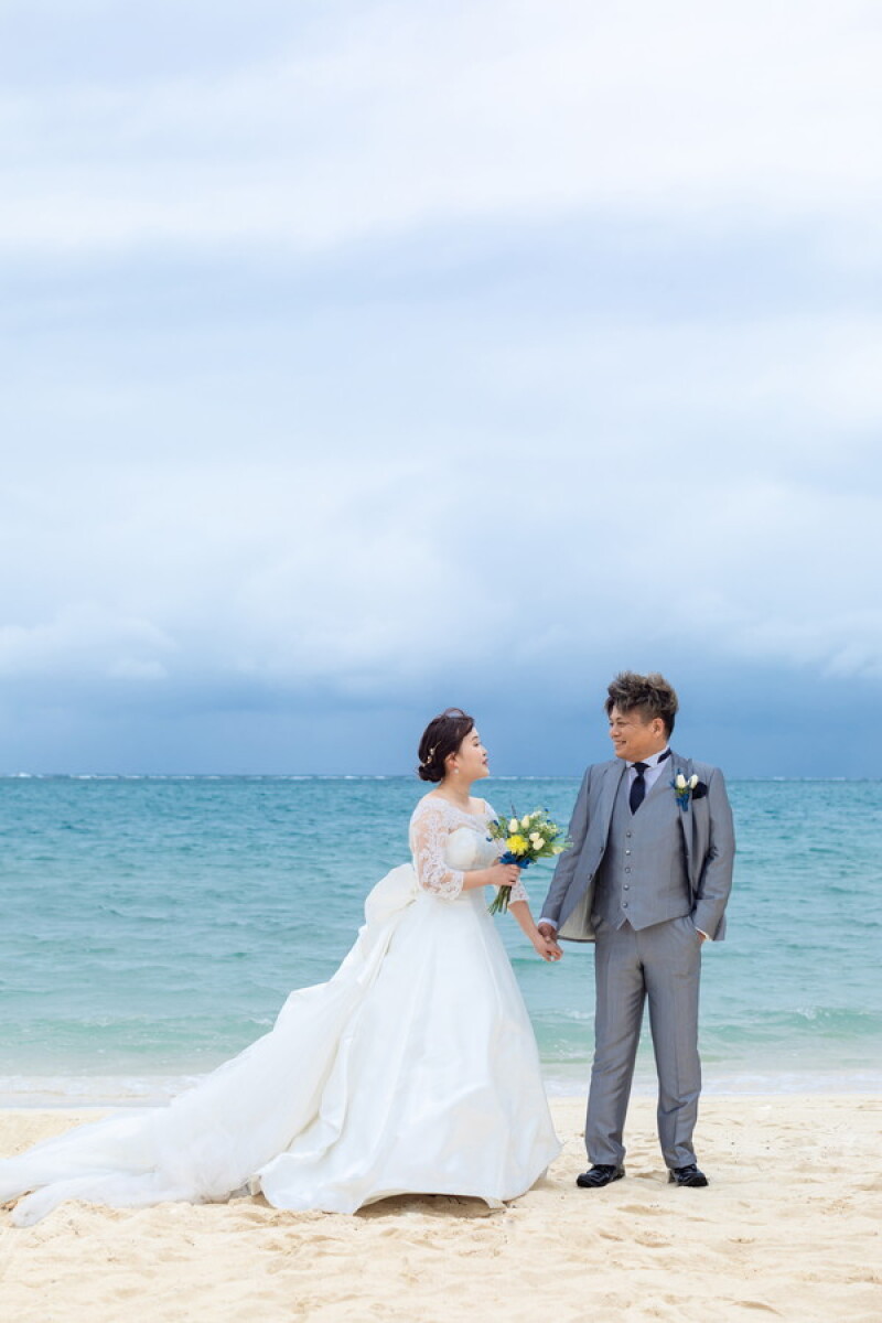 見つめ合うお2人♡