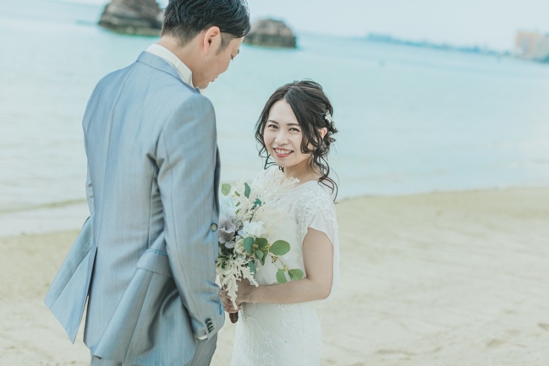 ビーチ撮影スタート♡