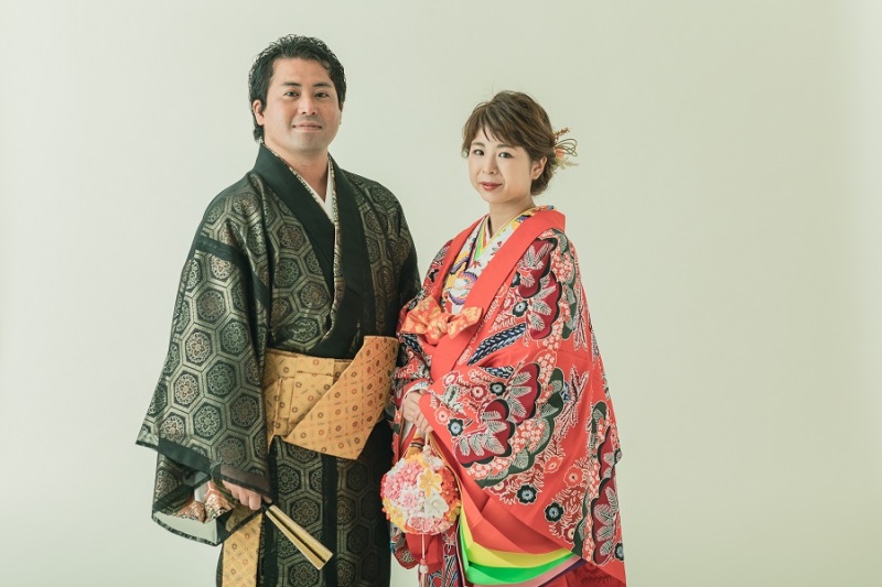 ~沖縄本島スタジオ和装&洋装ビーチフォトプラン~