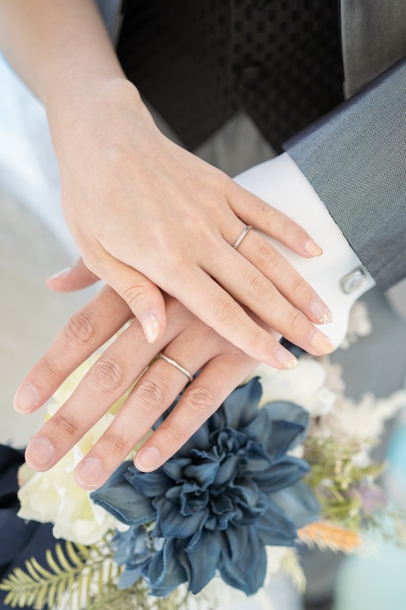 結婚指輪をお写真撮りました~☆