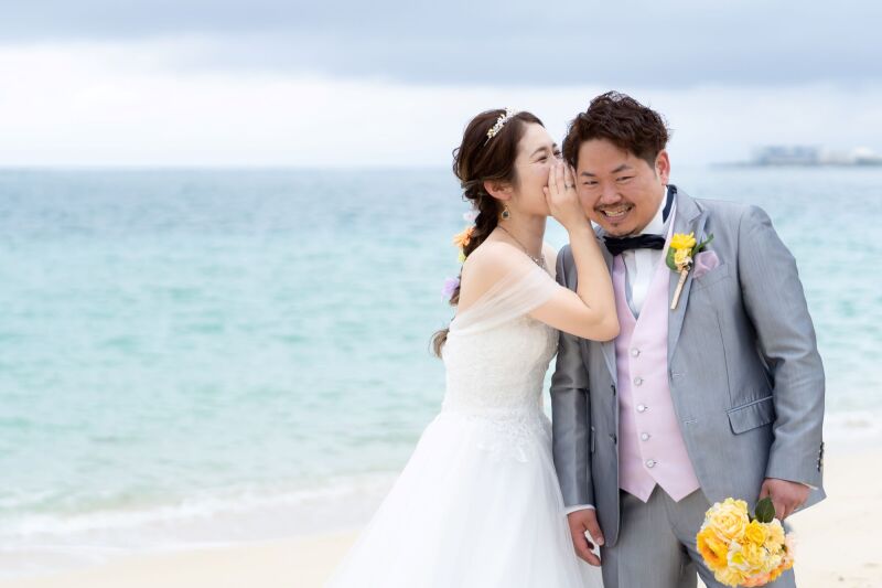 スタッフにも秘密のお話を…♡