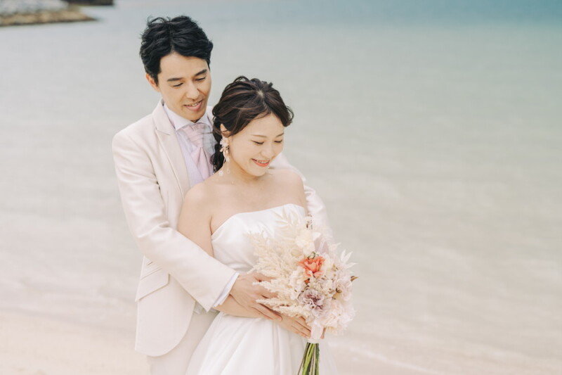 バックハグ～♡