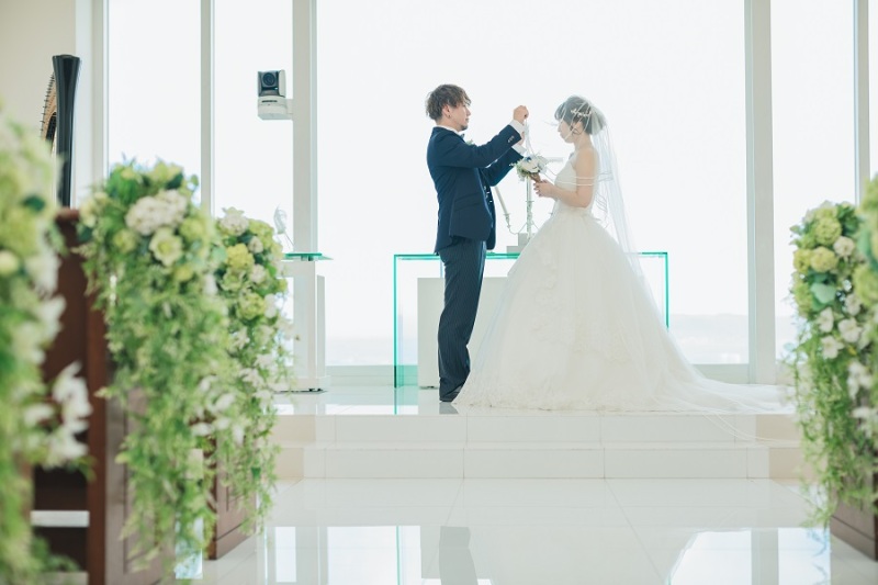 挙式の儀式を~~