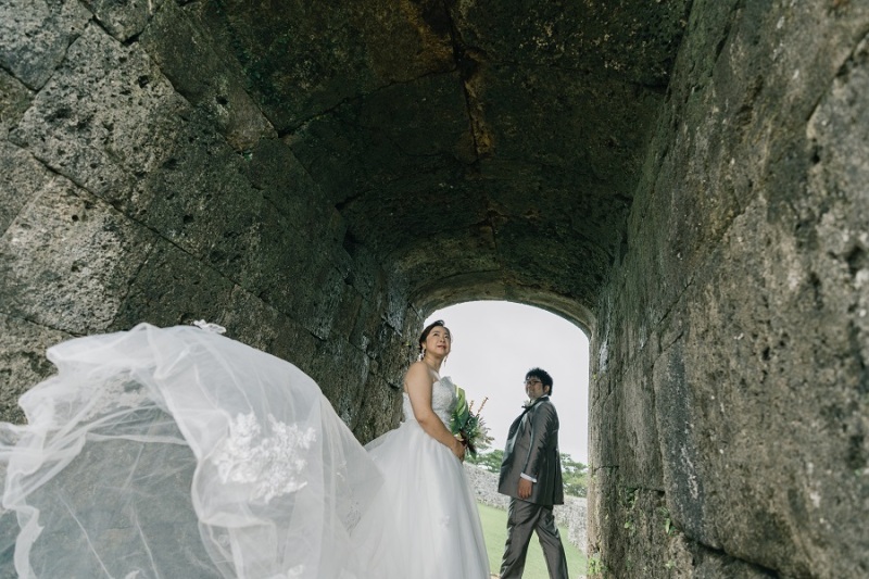 撮影スタート♬座喜味城跡から大人クラシックに