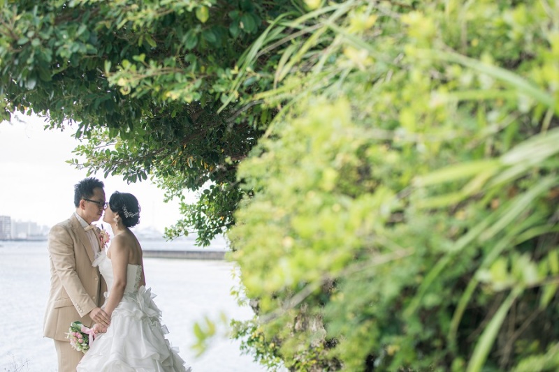 緑を入れて撮ってみました~♪