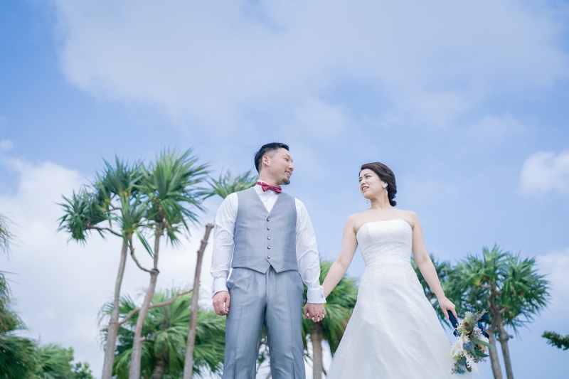 見つめ合うお2人♡