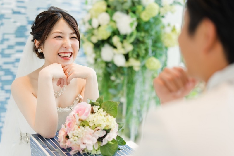 ご新婦様の一人ソロショット♪