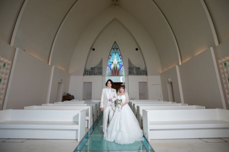 万座の教会＆ビーチフォトPLAN