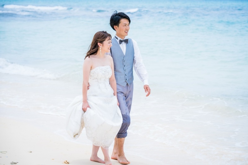 最後には散歩しているシーンを撮影中♪