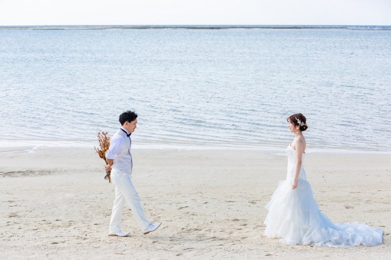 砂浜でのショット~!