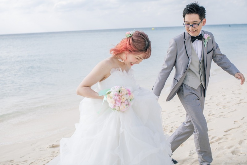 お二人の自然体な表情が素敵~☆