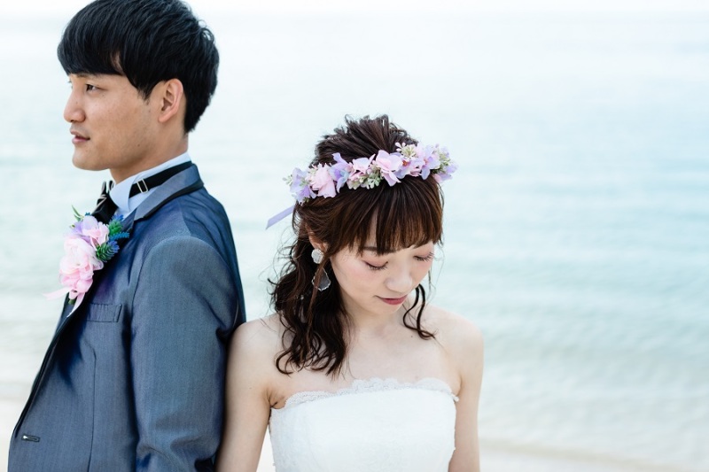 ご新婦様のハクレイ、似合ってます♪