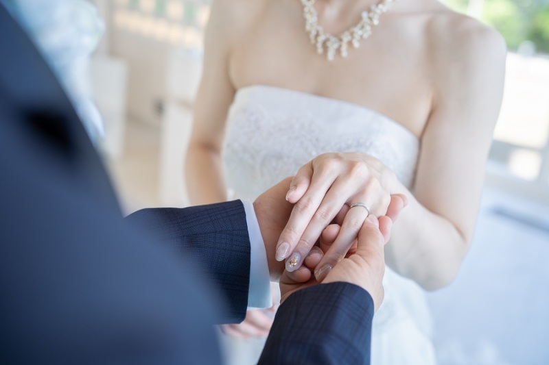お二人の大切な結婚指輪♡