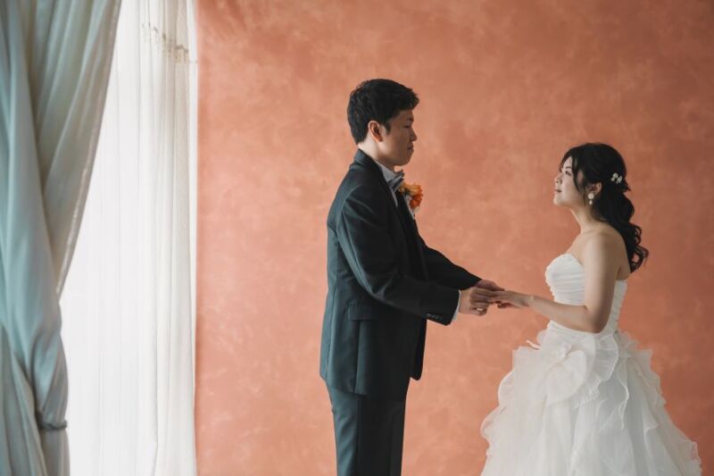 手と手を取り合って♡