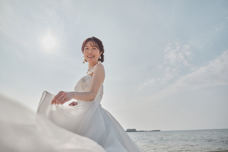 お気に入りのドレスで~~