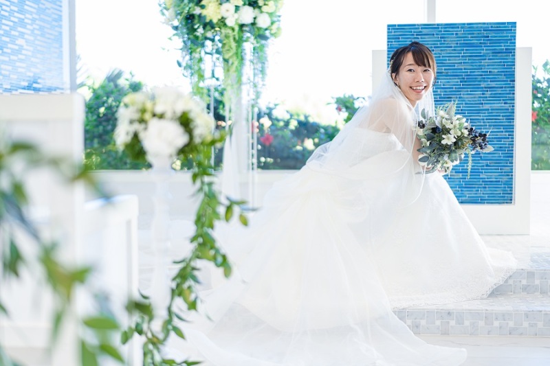 花嫁さんのお1人ショット☆