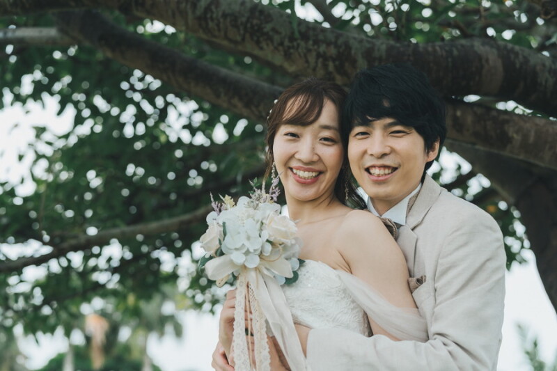 沖縄らしい木々に自然を感じるスポットでも♬