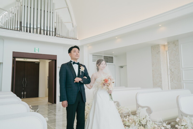 チャペル撮影スタート☆