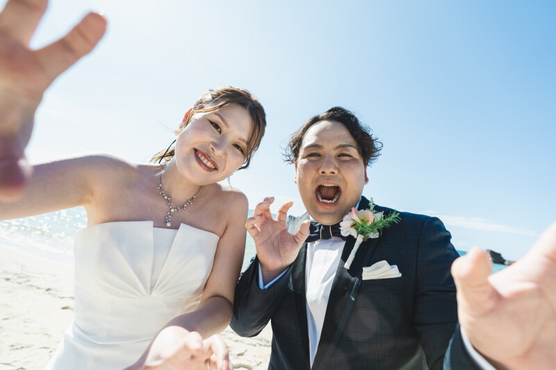 シーサーポーズ