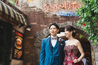 ≪アメリカンビレッジ＆ビーチフォト≫カラードレスで華やかに！