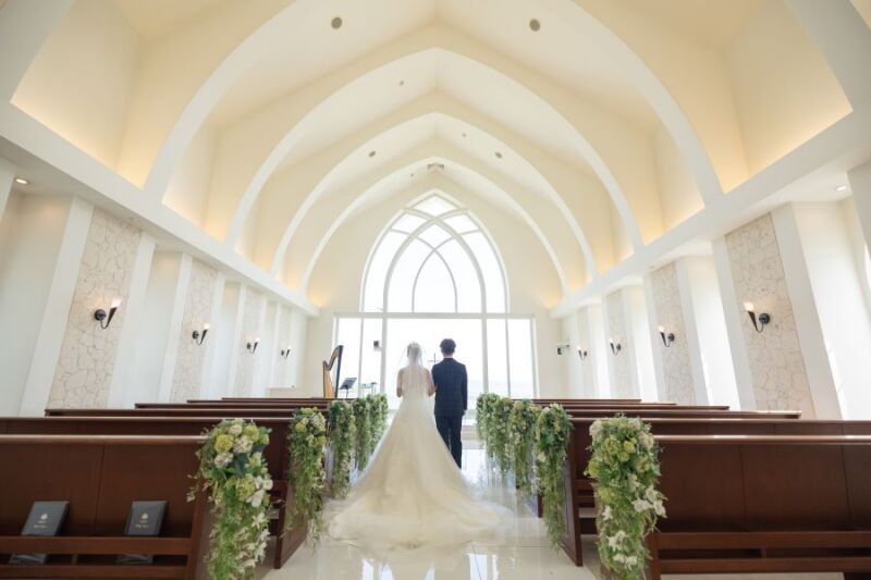 チャペル撮影START ～入場～