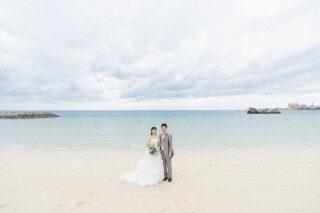 ビーチ＆チャペル撮影