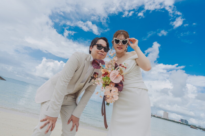 青空に似合うお2人～～♡