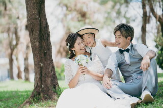 仲良しfamily♡weddingPhoto～～～♡♡