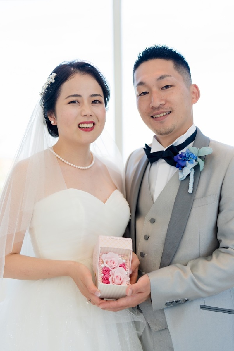 大切な結婚指輪で撮りました~!