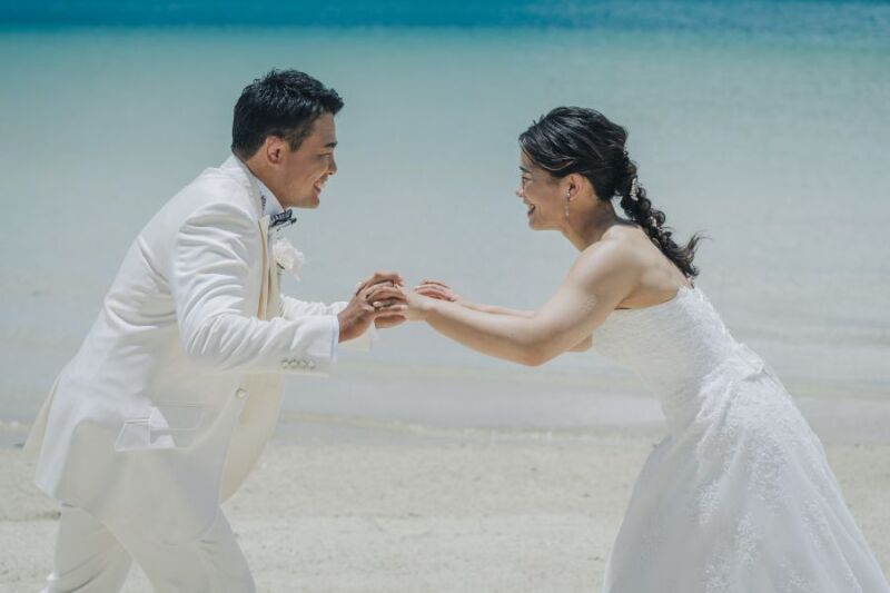 やっぱりBEACHもこのポーズ!!