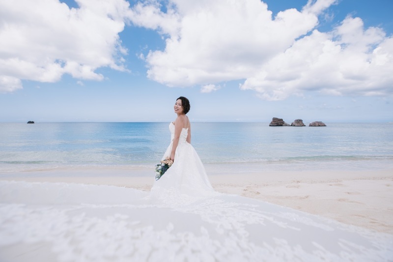 ご新婦様のソロショット