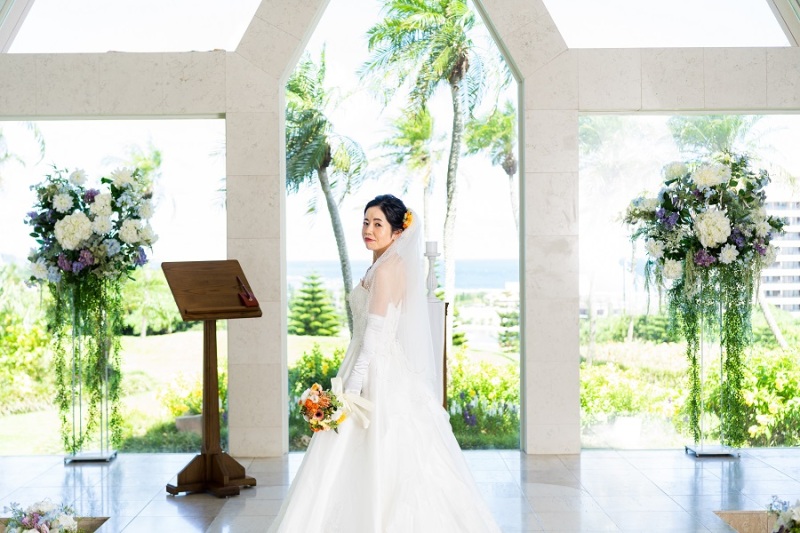 花嫁さんのお1人ショットを撮りました~