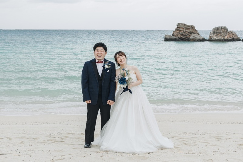 続いて、ビーチでのお写真をご紹介します~