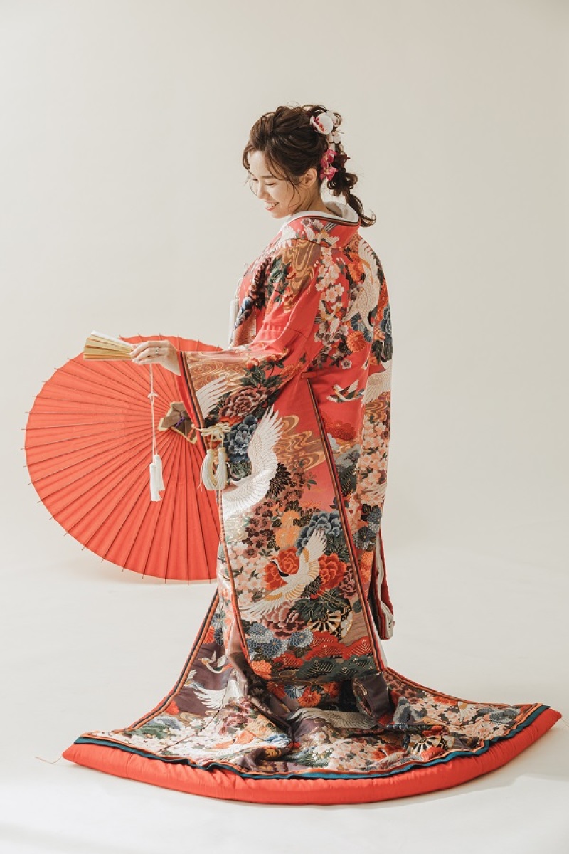 花嫁さんのお1人ソロショット♡