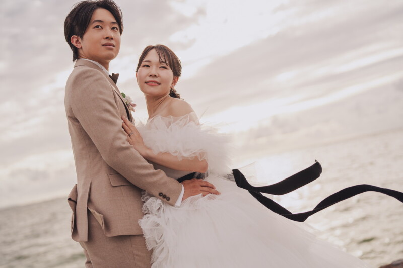 寄り添うお2人♡