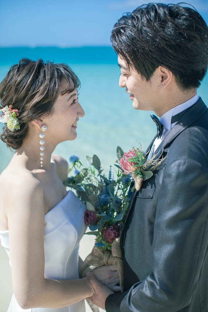 ご新婦様とっても可愛い笑顔~☆