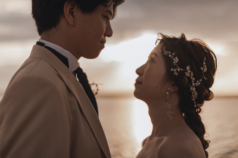 ~沖縄本島ビーチ&1ロケーション&サンセットビーチフォトプラン~