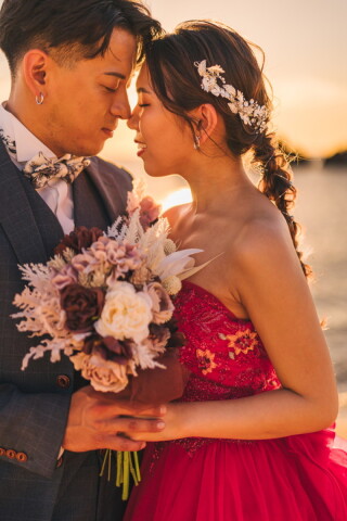 【感動！！】美しすぎるサンセットと共に！