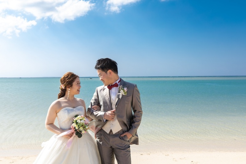 お互いに見つめった瞬間を撮りました~