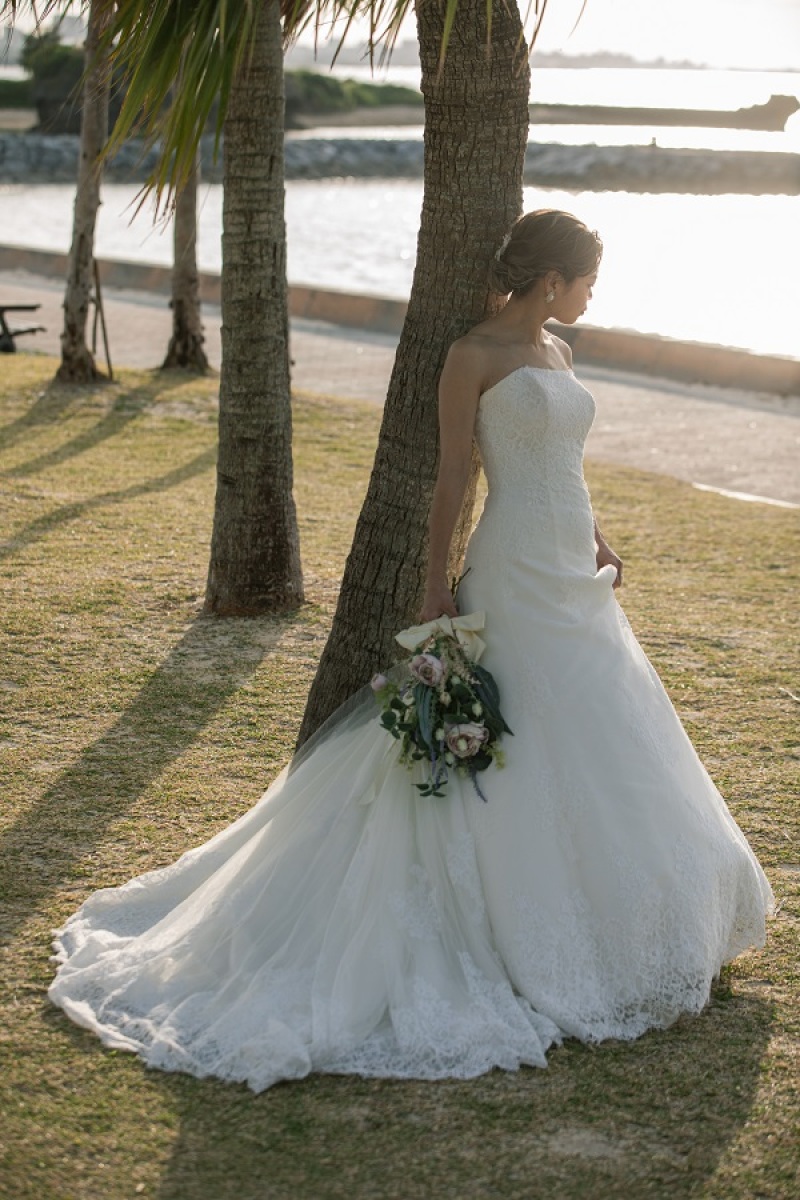 最後の一枚は、ご新婦様一人ソロショット☆