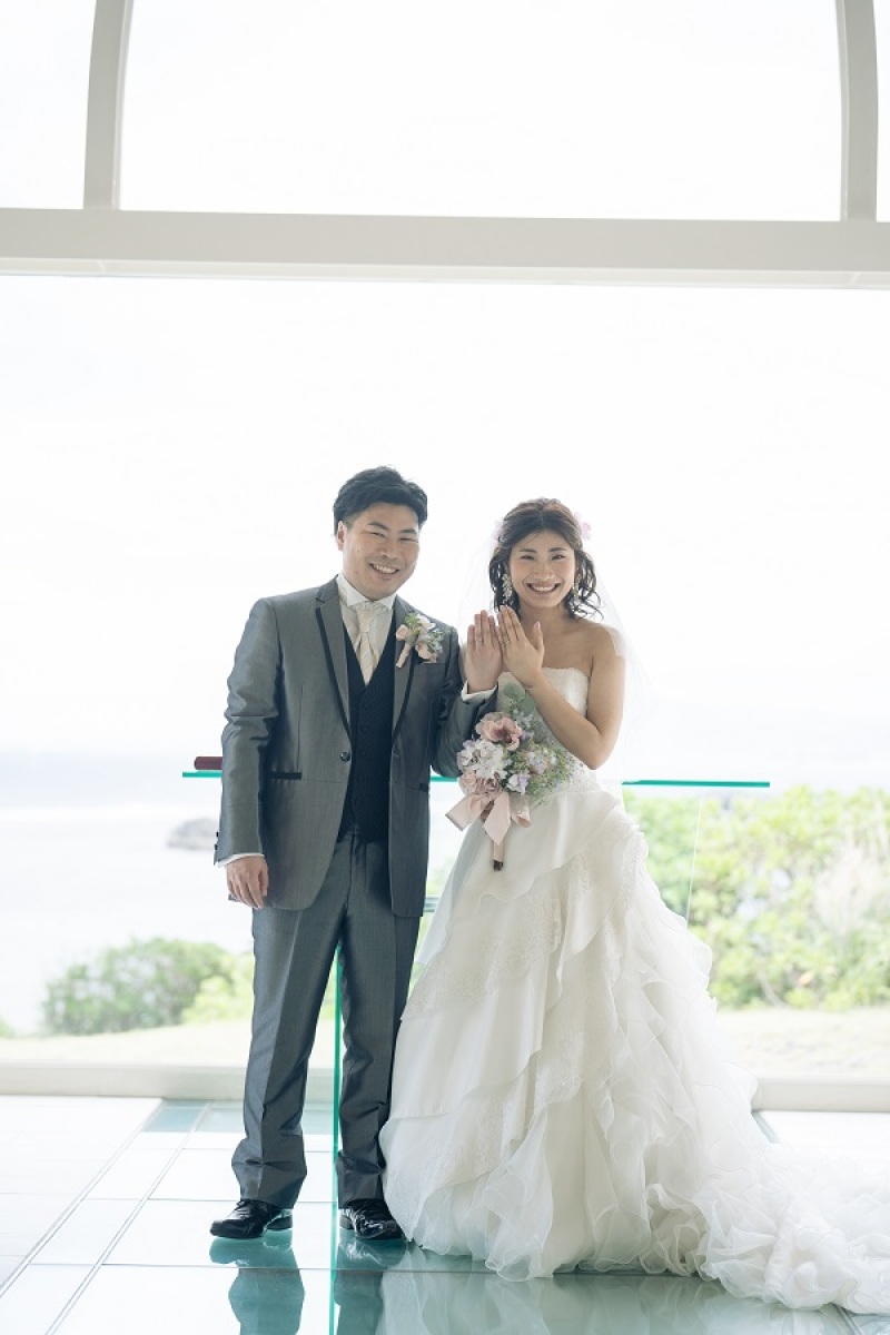 結婚指輪をご披露しました~!