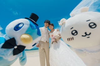 *お気に入りのマスコットをお持込み頂いて、一緒にフォトウエディング♡*